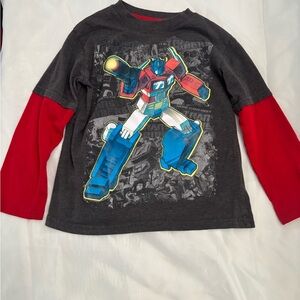 Hasbro Transformers Long Sleeve Shirt - Red, Black, and Blue